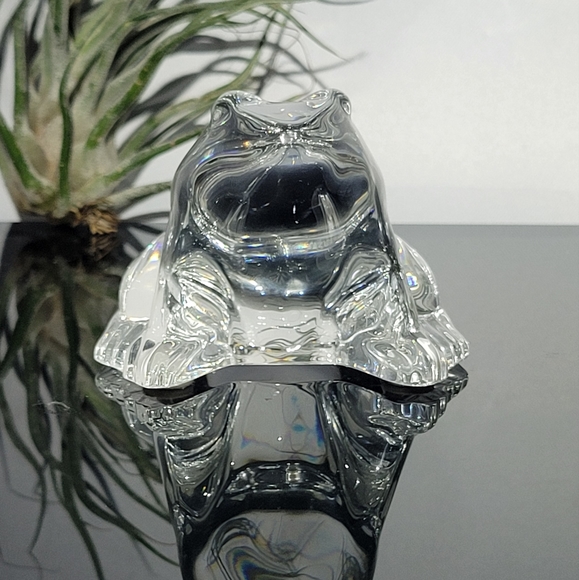 BACCARAT CRYSTAL FROG $120